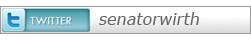Follow Me on Twitter @ senatorwirth